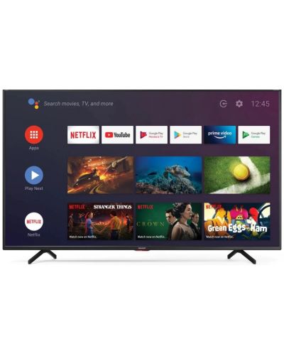 Televizor smart Sharp - LC-65UK7554E, 65", LED, 4K, negru - 4
