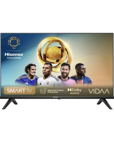 Televizor smart Hisense - 40A4N, 40'', Direct LED, 2K FHD, negru