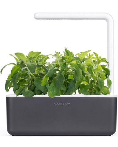 Smart ghiveci Click and Grow - Smart Garden 3, 8 W, gri - 7