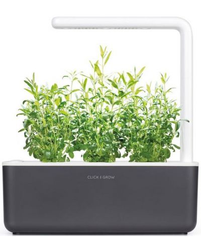Smart ghiveci Click and Grow - Smart Garden 3, 8 W, gri - 8