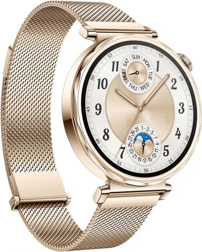時計 HUAWEI WATCH GT5 Smartwatch Huawei - Watch GT5, 1.32'', 41 mm, Gold | Ozone.ro