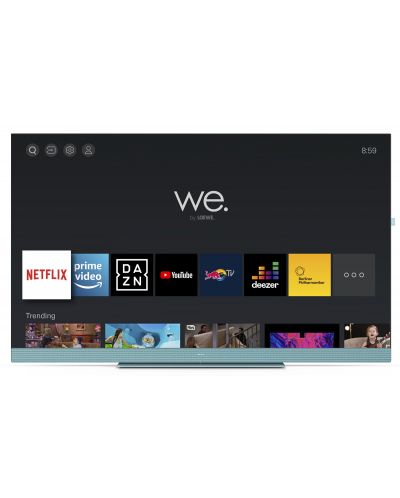 Smart TV Loewe - WE. SEE 55, 55'', LED, 4K, Aqua Blue - 1