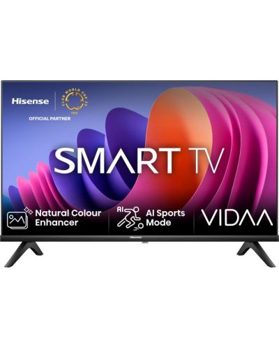 Televizor smart Hisense - 40A4N, 40'', Direct LED, 2K FHD, negru