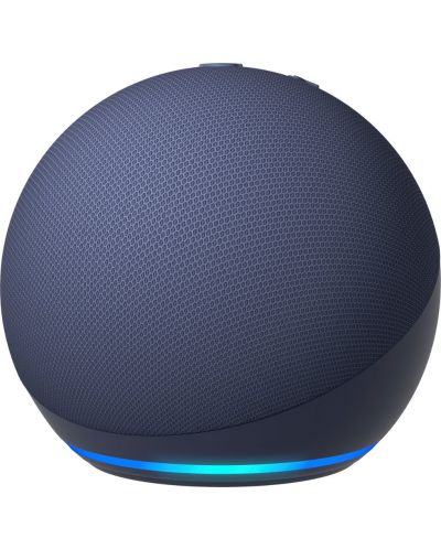 Boxa smart Amazon - Echo Dot 5, albastruă - 1