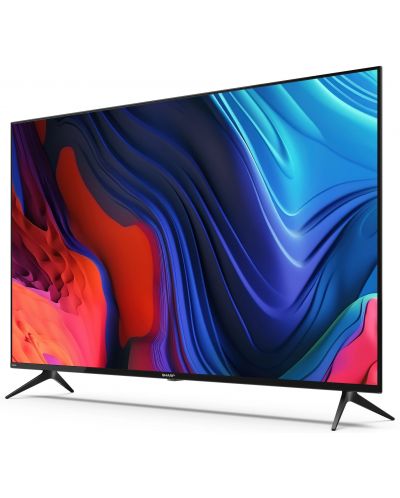 Smart TV Sharp - 50FL1EA, 50'', LED, 4K, negru - 3