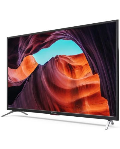 Televizor smart Sharp - LC-43UK7553E, 43", LED, 4K, negru - 3