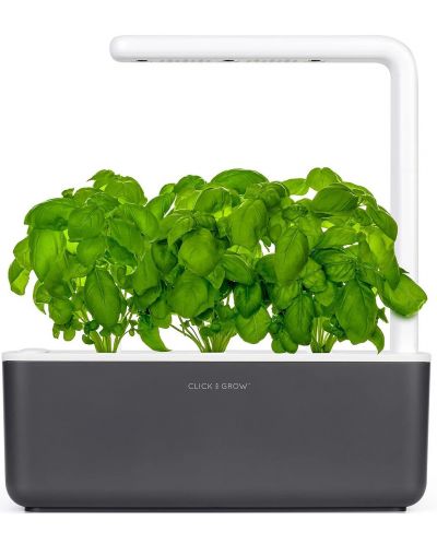 Smart ghiveci Click and Grow - Smart Garden 3, 8 W, gri - 3