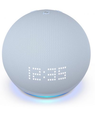 Boxa smart Amazon - Echo Dot 5, cu ceas, albastruă - 4
