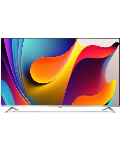 Televizor smart Sharp - 55FP1EA, 55'', LED, 4K, argintiu - 1