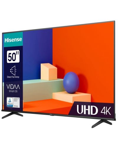 Televizor smart Hisense - 50A6K, 50'', DLED, UHD, negru - 4