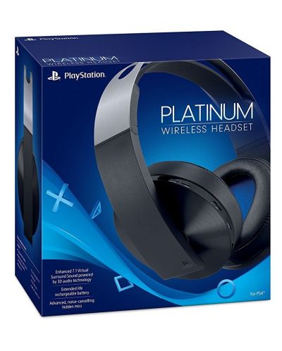 Casti gaming Sony - Platinum Wireless Headset, 7.1, negre - 3