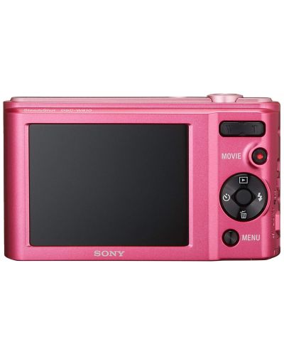 Aparat foto Sony Cyber Shot DSC-W810 pink + Transcend 8GB micro