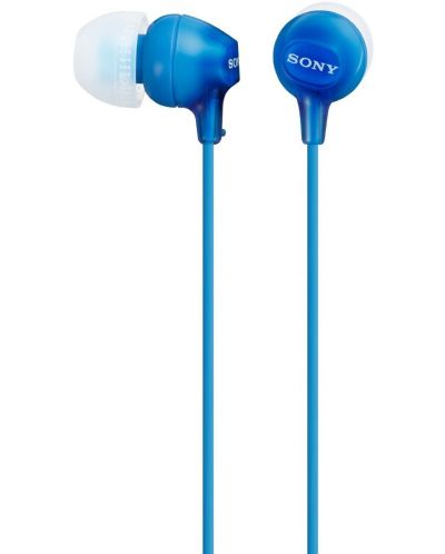 Casti Sony MDR-EX15LP - albastre - 1