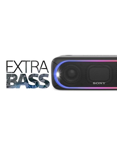 Boxă portabilă Sony - SRS-XB30, neagra | Ozone.ro