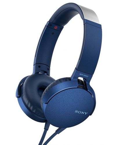 Casti Sony MDR-550AP - albastre - 1