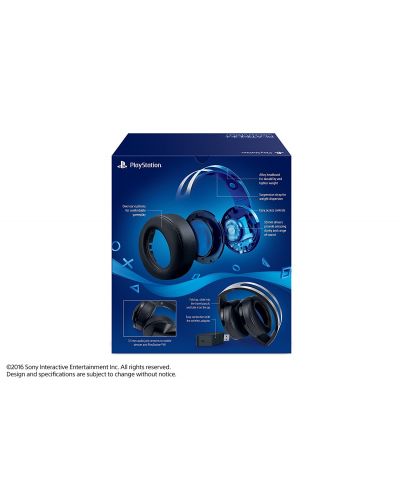 Casti gaming Sony - Platinum Wireless Headset, 7.1, negre - 10