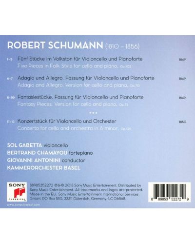 Sol Gabetta - Schumann (CD) - 2