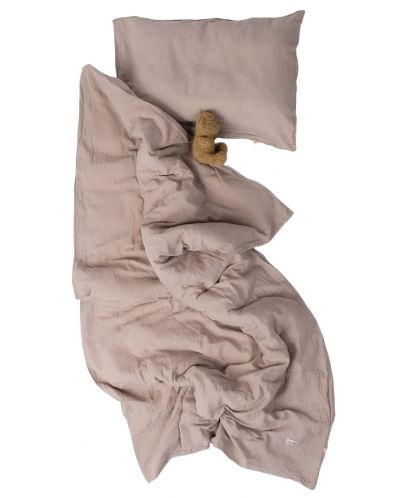 Set de lenjerie de pat de 2 piese din bumbac Hug - Teddy Bear, 100 x 150 cm - 3