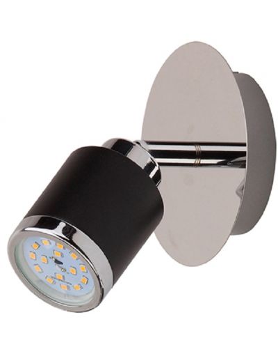 Plafoniera cu spot Omnia - Akoma, IP20, GU10, 1 x 40W, 230V, negru - 1