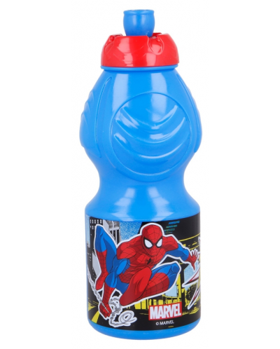 Sticlă sport Stor - Spiderman, 400 ml - 2
