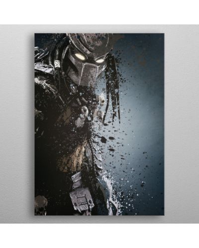 Poster metalic Displate - Predator - 3