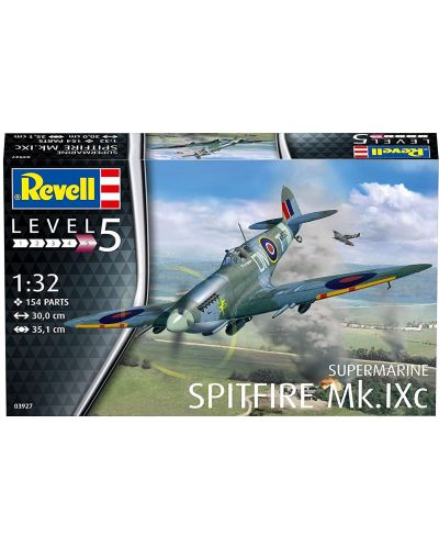 Model asamblabil Revell - Avion Supermarine Spitfire Mk.IXc (03927) - 2