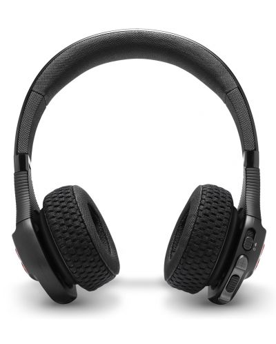 Căști wireless pentru sport JBL - Under Armour Sport, negre/rosii