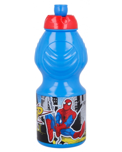 Sticlă sport Stor - Spiderman, 400 ml - 1