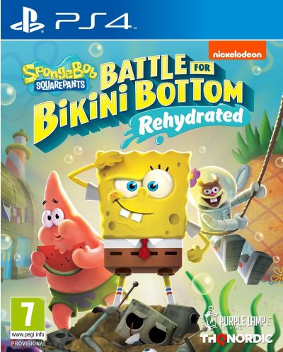 Spongebob SquarePants: Battle For Bikini Bottom - Rehydrated (PS4) - 1