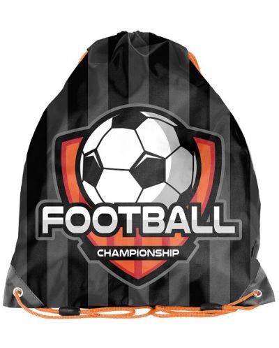 Sac sport Paso Football - Oranj-negru - 1