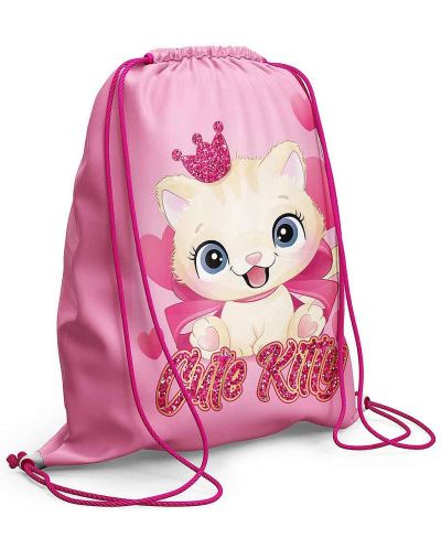 S. Cool Sports Bag - Cute Kitty - 1