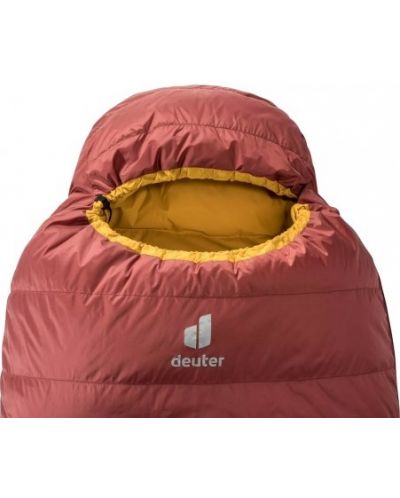 Sac de dormit Deuter - Astro 300 ZL, 205 cm, roșu - 3