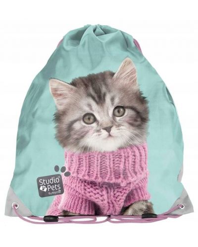 Sac sport Paso Studio Pets - Pisica cu pulover - 1