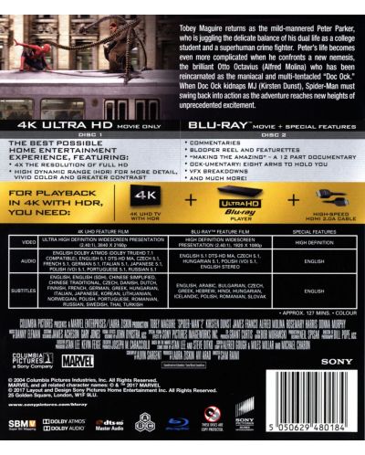 Spider-Man 2 (Blu-ray 4K) - 2