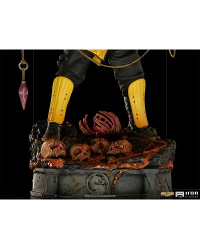 Figurină Iron Studios Games: Mortal Kombat - Scorpion, 22 cm	 - 6