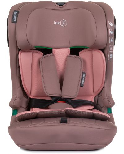 Scaunul auto Chipolino - LuxX, IsoFix, i-Size, 76-150 cm, flamingo - 3