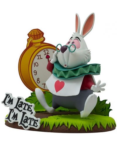 Figurină ABYstyle Disney: Alice in Wonderland - White rabbit, 10 cm - 7