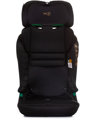 Scaunul auto Chipolino - LuxX, IsoFix, i-Size, 76-150 cm, negru - 4