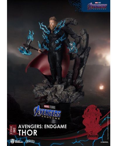 Figurina Beast Kingdom Marvel: Avengers - Thor, 16 cm - 4