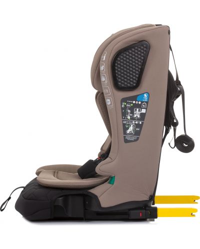 Scaunul auto Chipolino - LuxX, IsoFix, i-Size, 76-150 cm,  macadamia - 5