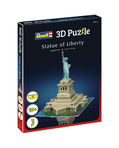 Mini Puzzle 3D Revell - Statuia Libertatii - 2