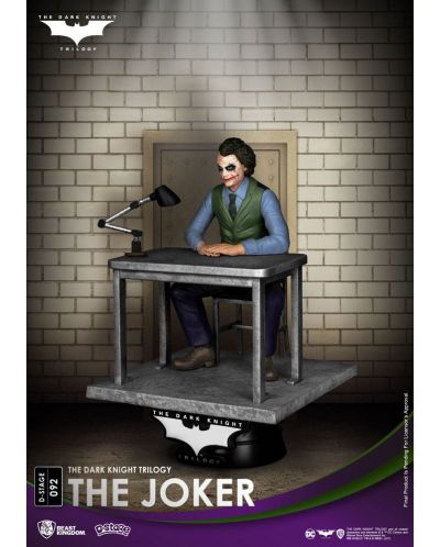 Statueta Beast Kingdom DC Comics: Batman - The Joker (The Dark Knight), 16 cm - 3