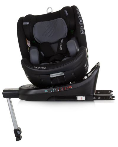 Scaun auto Chipolino - Maximus, 360°, I-Size, IsoFix, 40-150 cm, obsidian - 4