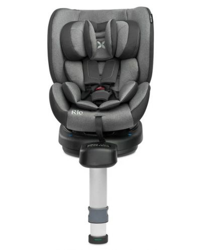 Scaun auto Caretero - Rio, IsoFix, i-Size, 40-105 cm, Gri - 2