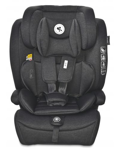 Scaun auto Lorelli - Rio, i-Size, IsoFix, 76-150 cm, Black Jaspe - 2