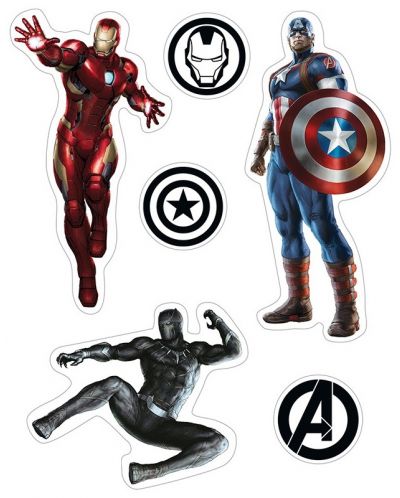 Stikere ABYstyle Marvel: Avengers - Key Art - 2