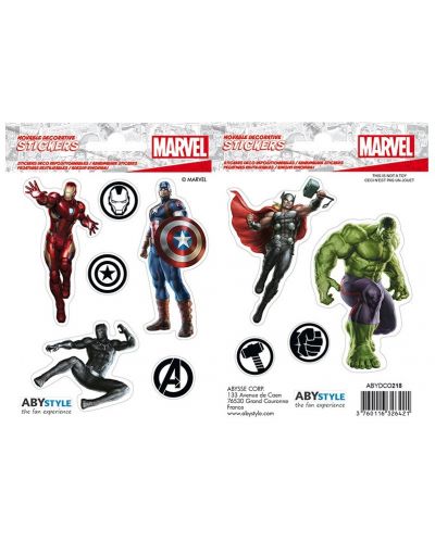 Stikere ABYstyle Marvel: Avengers - Key Art - 1
