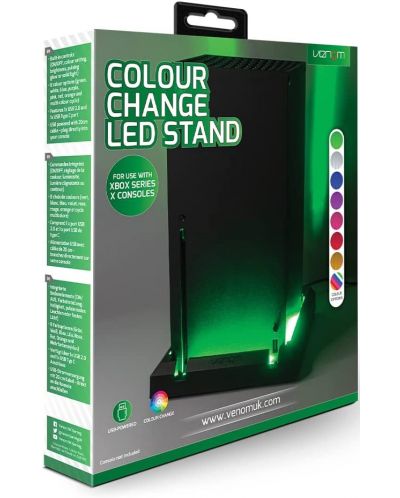 Suport pentru consola Venom Multi-Colour LED Stand (Xbox Series X) - 8