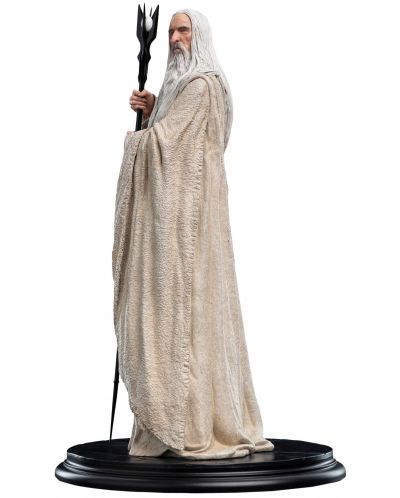 Statuetă Weta Movies: The Lord of the Rings - Saruman the White Wizard (Classic Series), 33 cm - 2