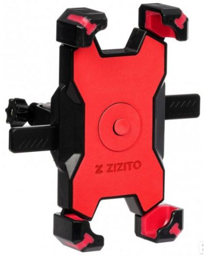 Suport pentru telefon pentru carucior Zizito - roșu, 14x7,5 cm - 1